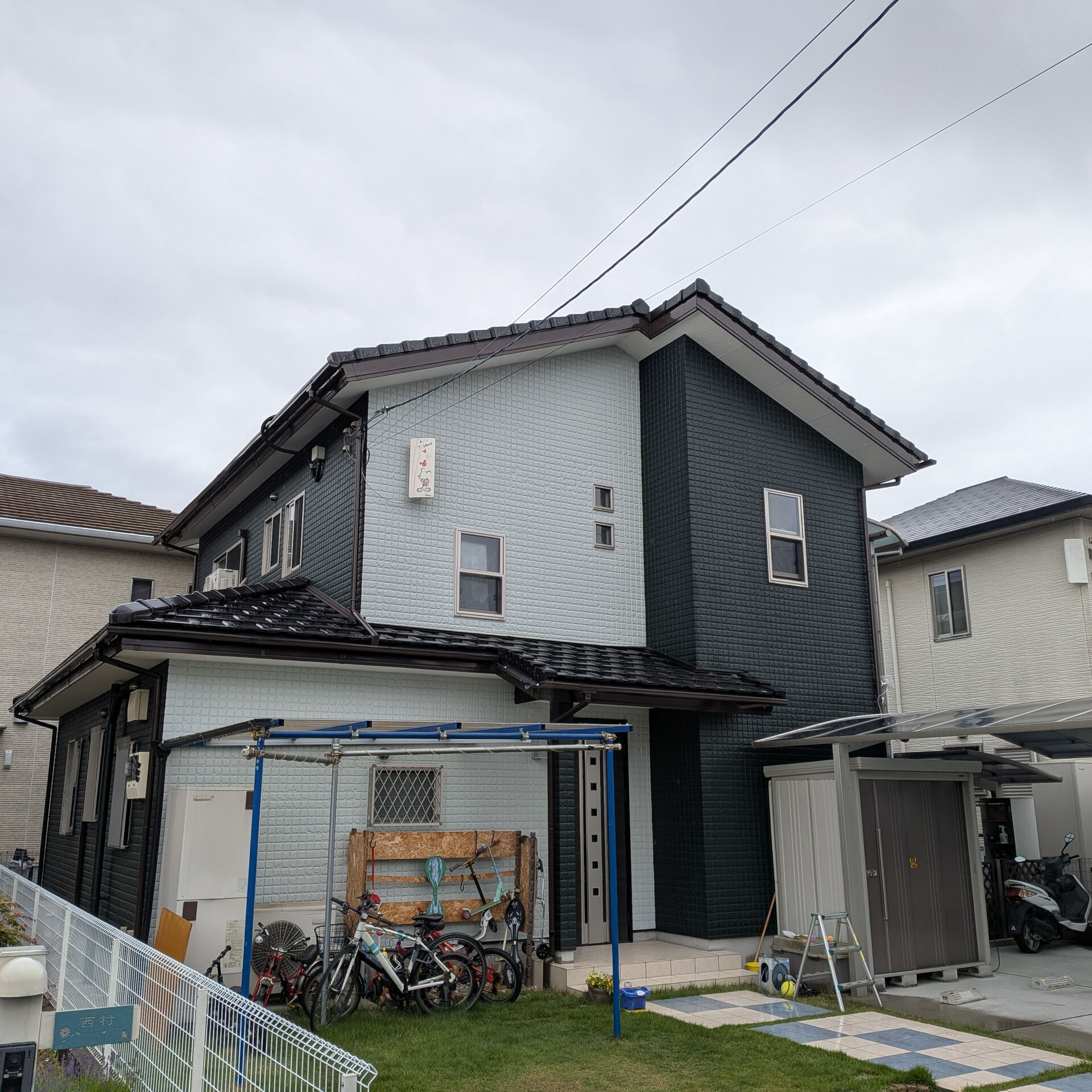 自社で3年前に施工したお宅を先日訪れました