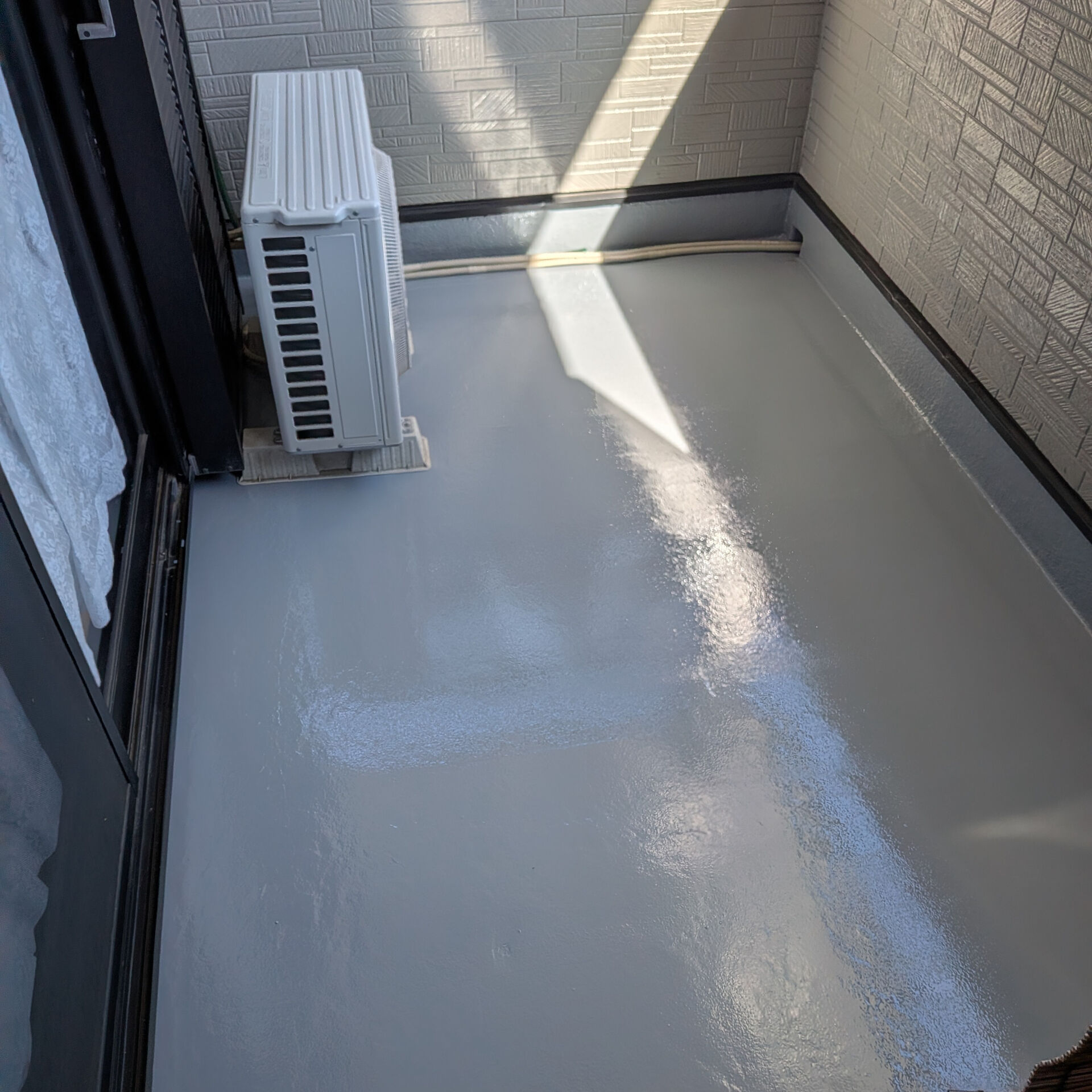ベランダの防水性、持たせましょう